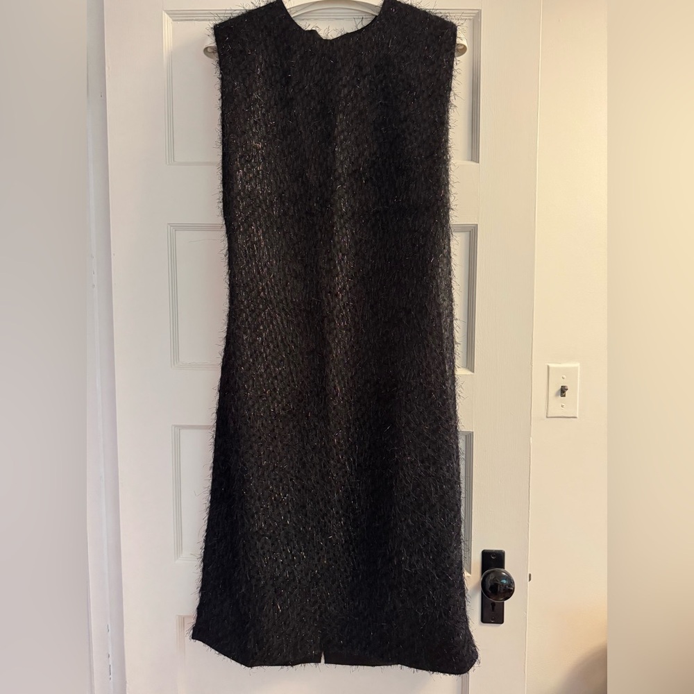 COS Sleeveless Black Midi Dress